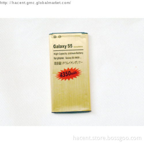 for samsung galaxy s5 i9600 2800mah gold battery